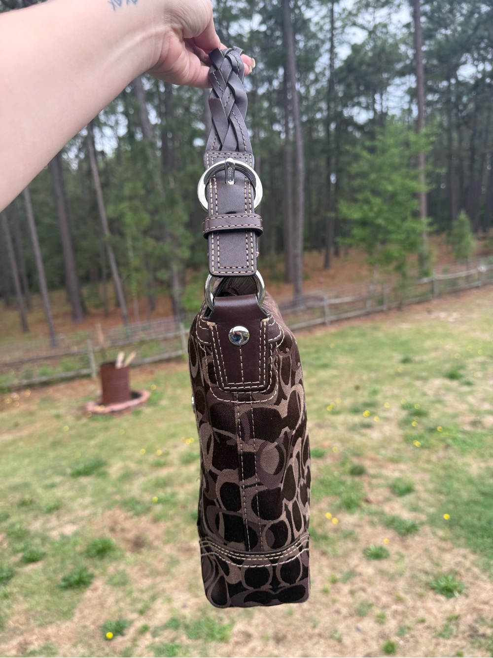 Coach Chelsea Signature Optic Hobo - Picture 4 of 7